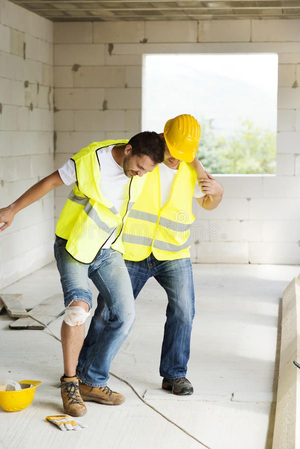 Accidente laboral en negro